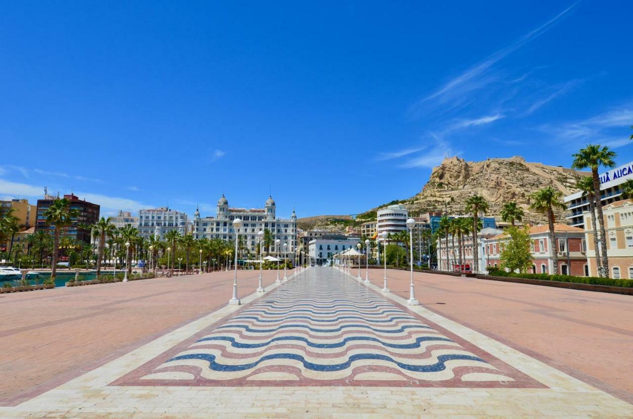 Playa Postiguet Penthouse By Nras Daire Alicante Dış mekan fotoğraf