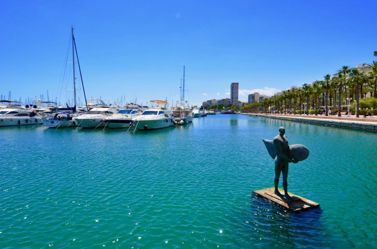 Playa Postiguet Penthouse By Nras Daire Alicante Dış mekan fotoğraf